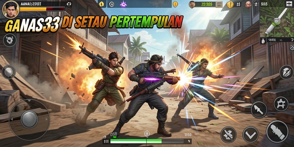 Gameplay seru dan menantang di GANAS33 yang memukau.