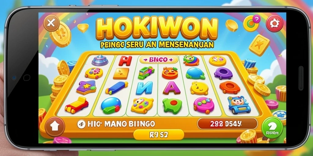 Tampilan gameplay HOKIWON yang seru dan menantang.