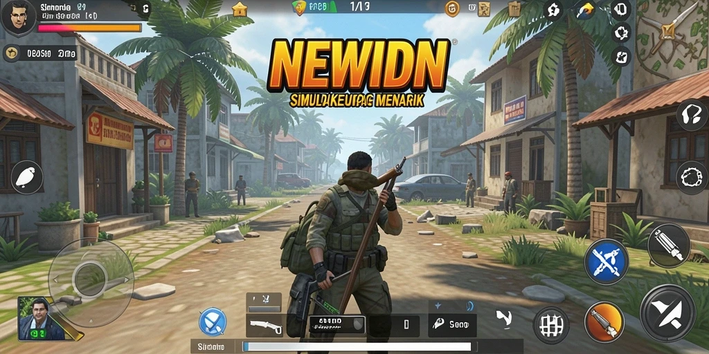 Screenshot NEWIDN menunjukkan gameplay menarik dalam dunia simulasi.