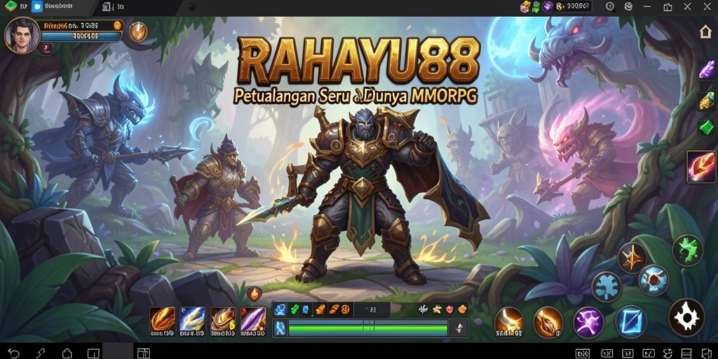 Tangkap aksi seru di dunia RAHAYU88 dengan gameplay MMORPG yang mendalam.
